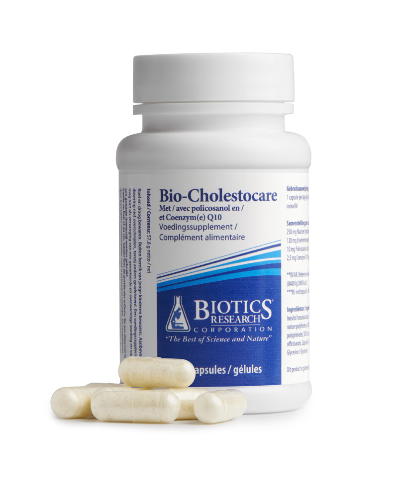 Biotics Bio-Cholestocare, 60 caps