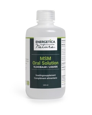 Energetica Natura MSM Oral Solotion (Vloeibaar) 240 ml