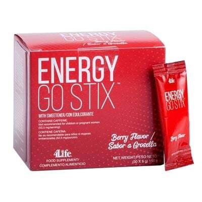 4Life Energy Go Stix met Transfer Factor - Berry - energie drank