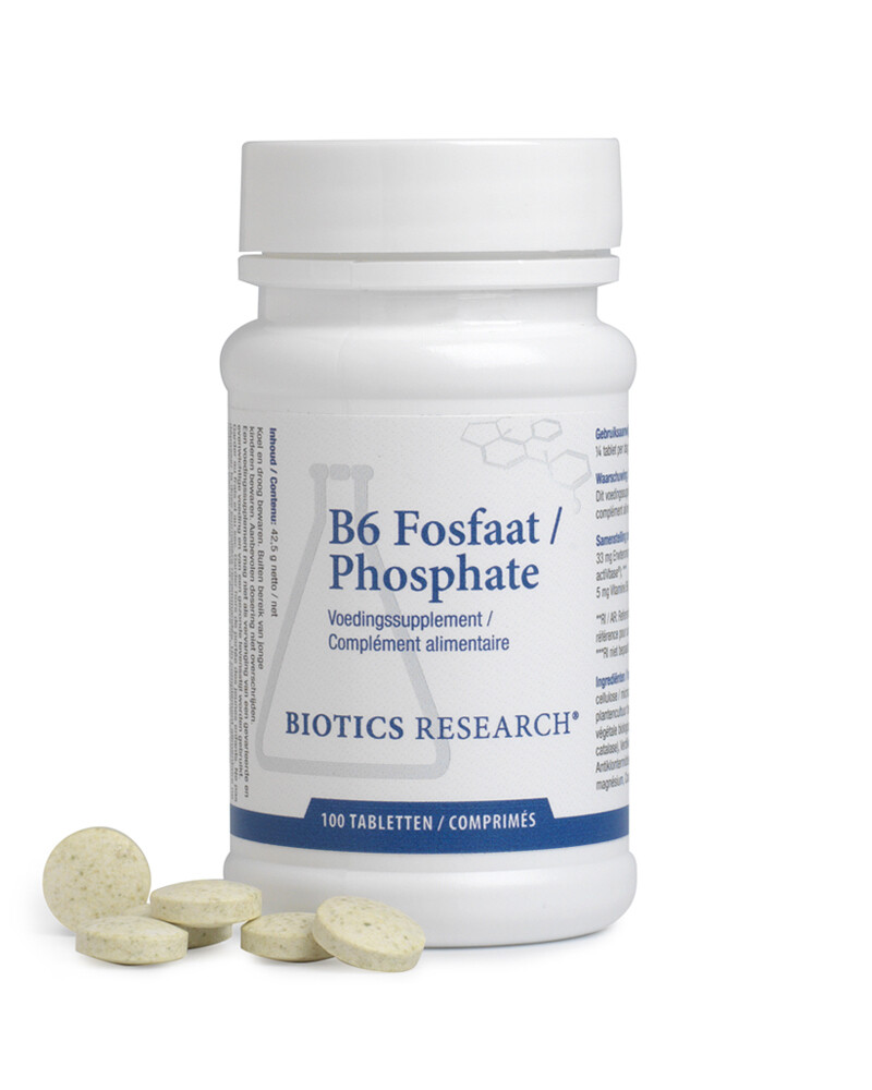 Biotics B6 fosfaat, 100 tabletten