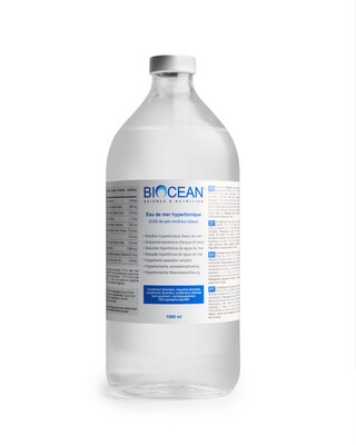 Biotics Hypertonic Fles , steriel zeewater, 1000ml