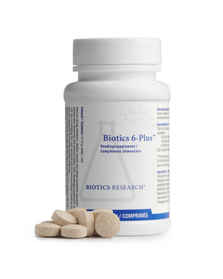 Biotics 6-Plus, Complex van zes belangrijke spijsverteringsenzymen