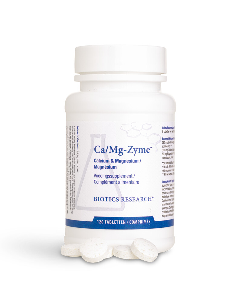 Biotics Ca/Mg Zyme , 120 tabletten