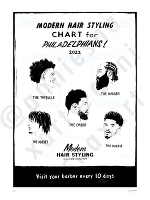 Sixers Hair Chart