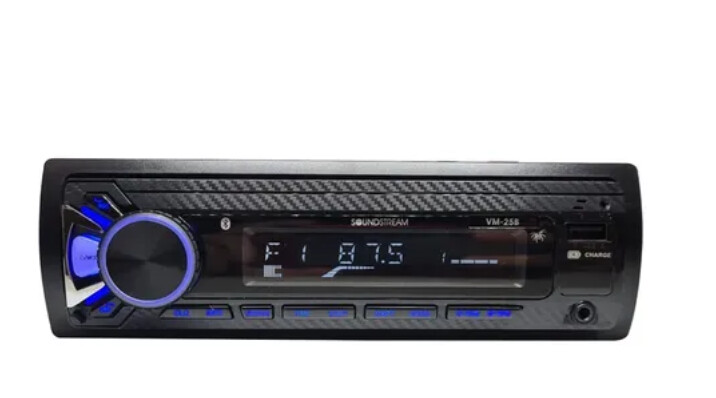 Autoestereo Soundstream Vm-25b Bluetooth Usb Aux