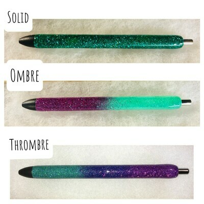 Personalized Glitter Pens