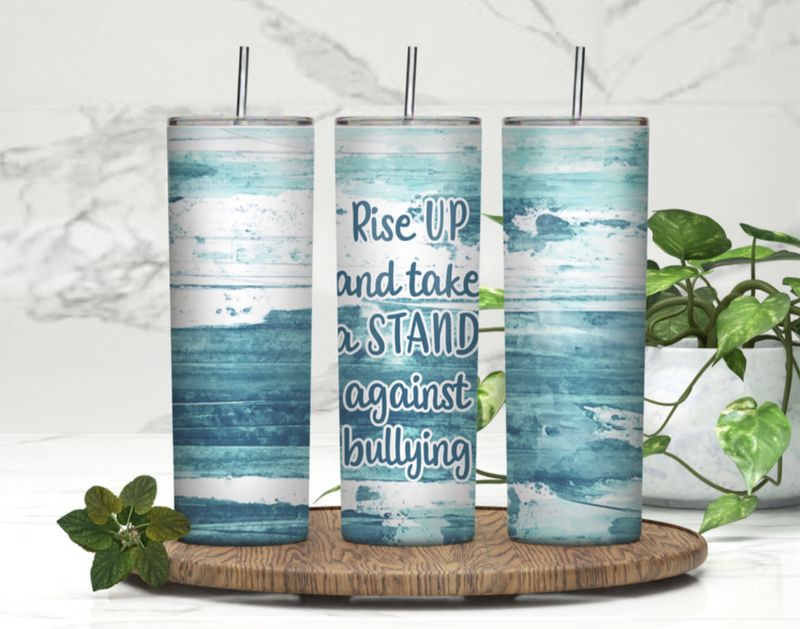 Rise Up And Take A Stand Against Bullying Tumbler