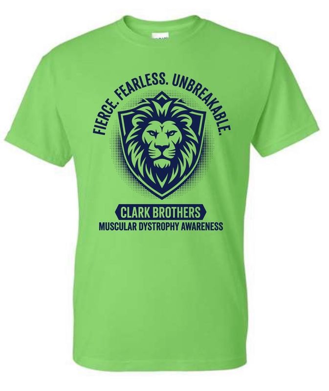 Clark Brothers Muscular Dystrophy Awareness Tee