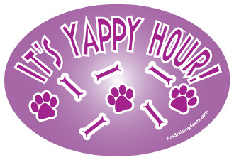 It's Yappy Hour Magnet