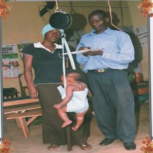 Vaccination and growth monitoring for one child