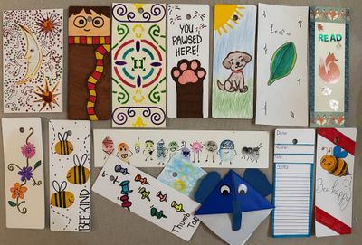 Crafting supplies for our community crafting program