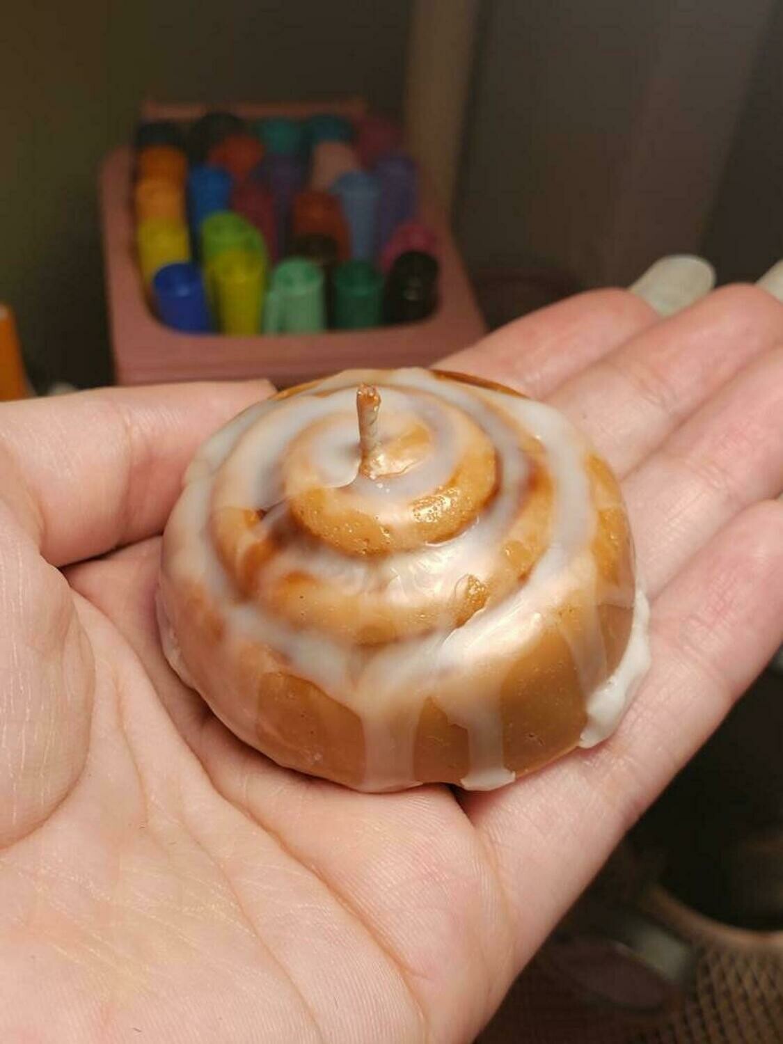 Cinnamon Roll Candles (Pack of 2)