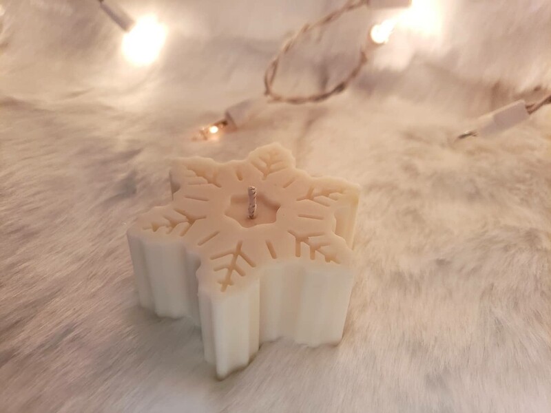 Snowflake Candle