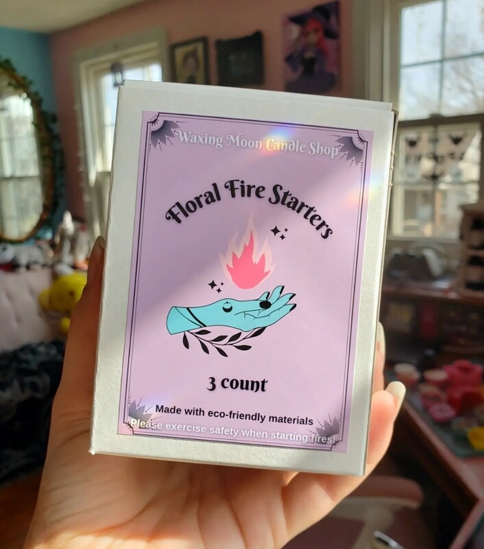Floral Fire Starters