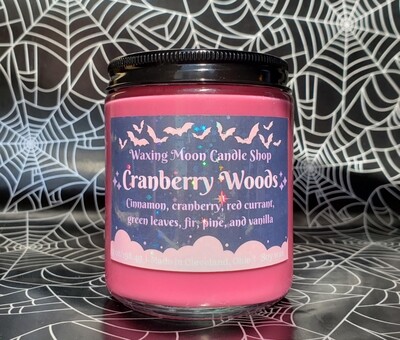 Cranberry Woods 7oz Container Candle 