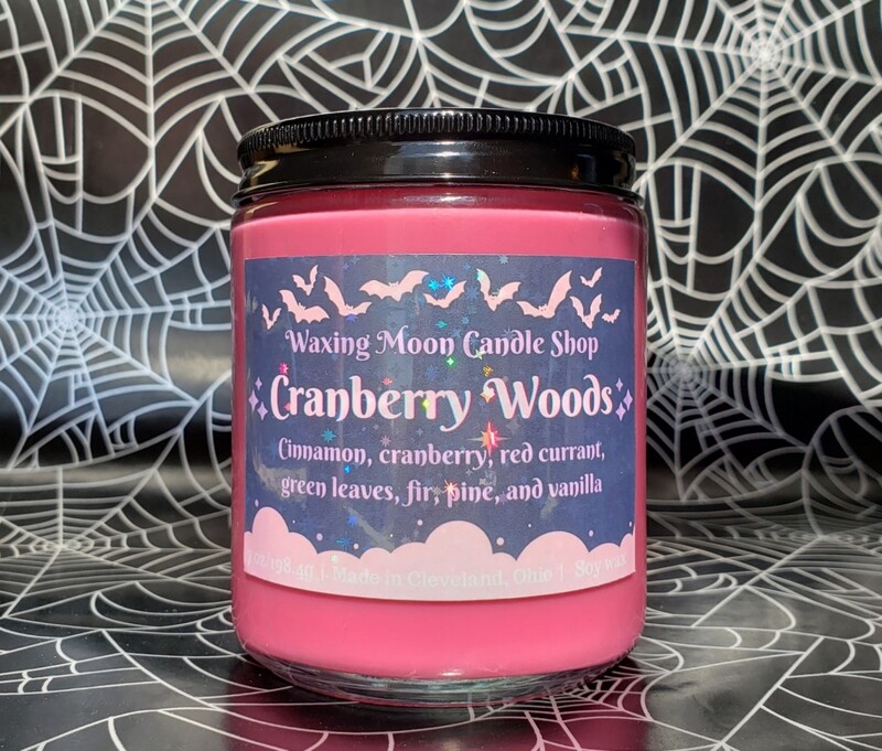 Cranberry Woods 7oz Container Candle 