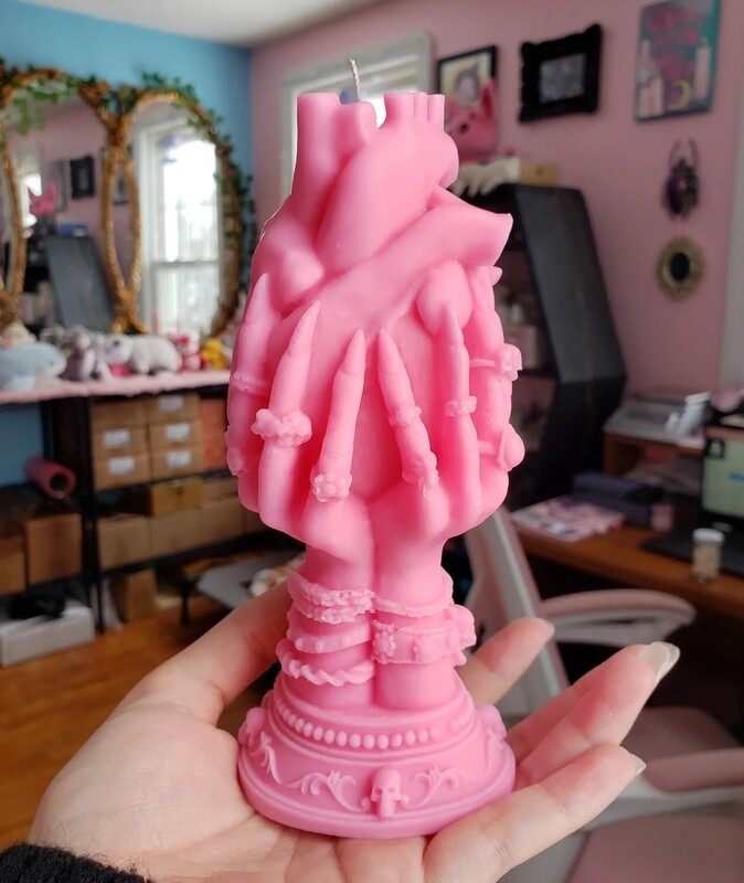 Human Heart Candle 