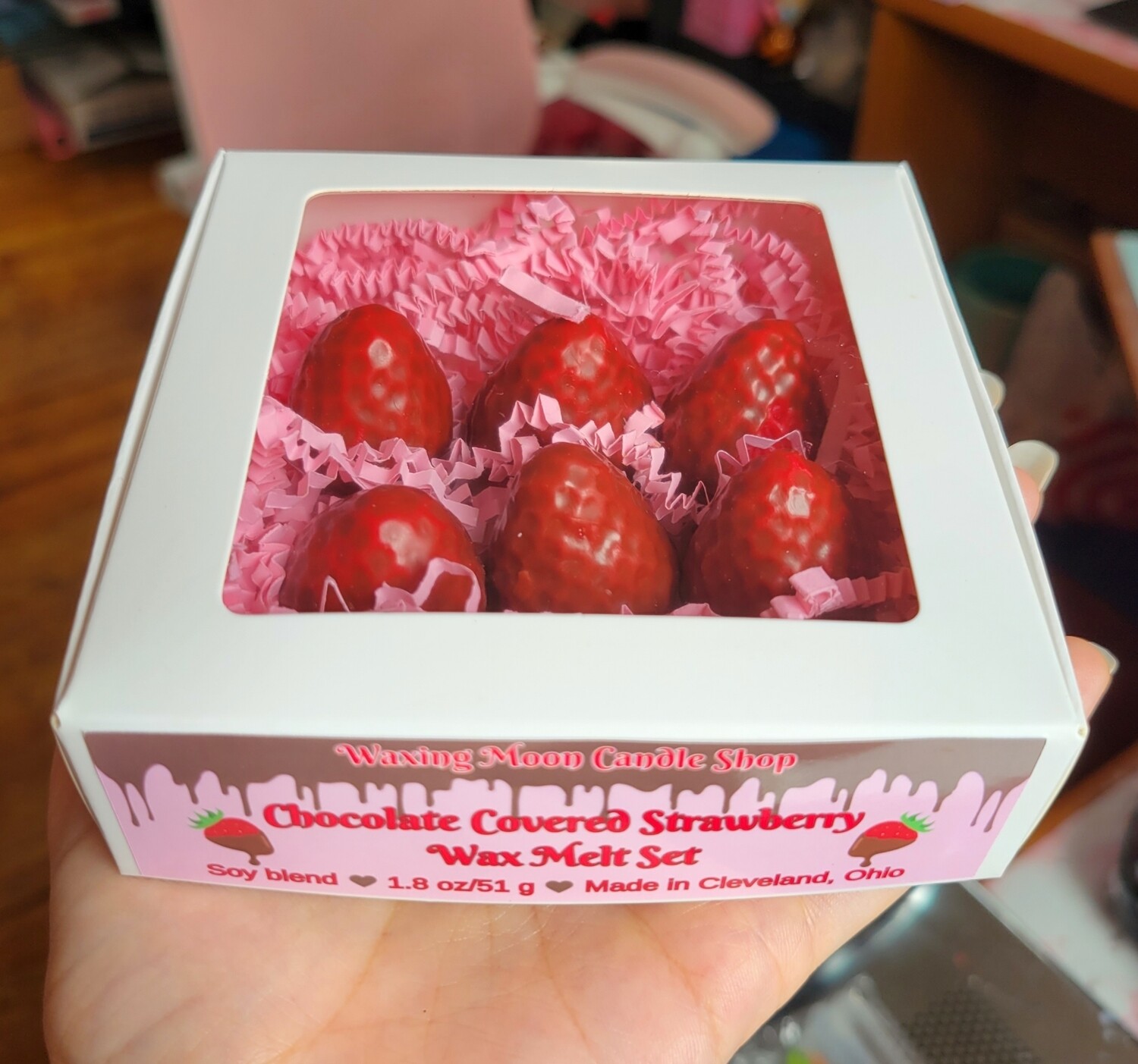 Strawberry Wax Melt Set