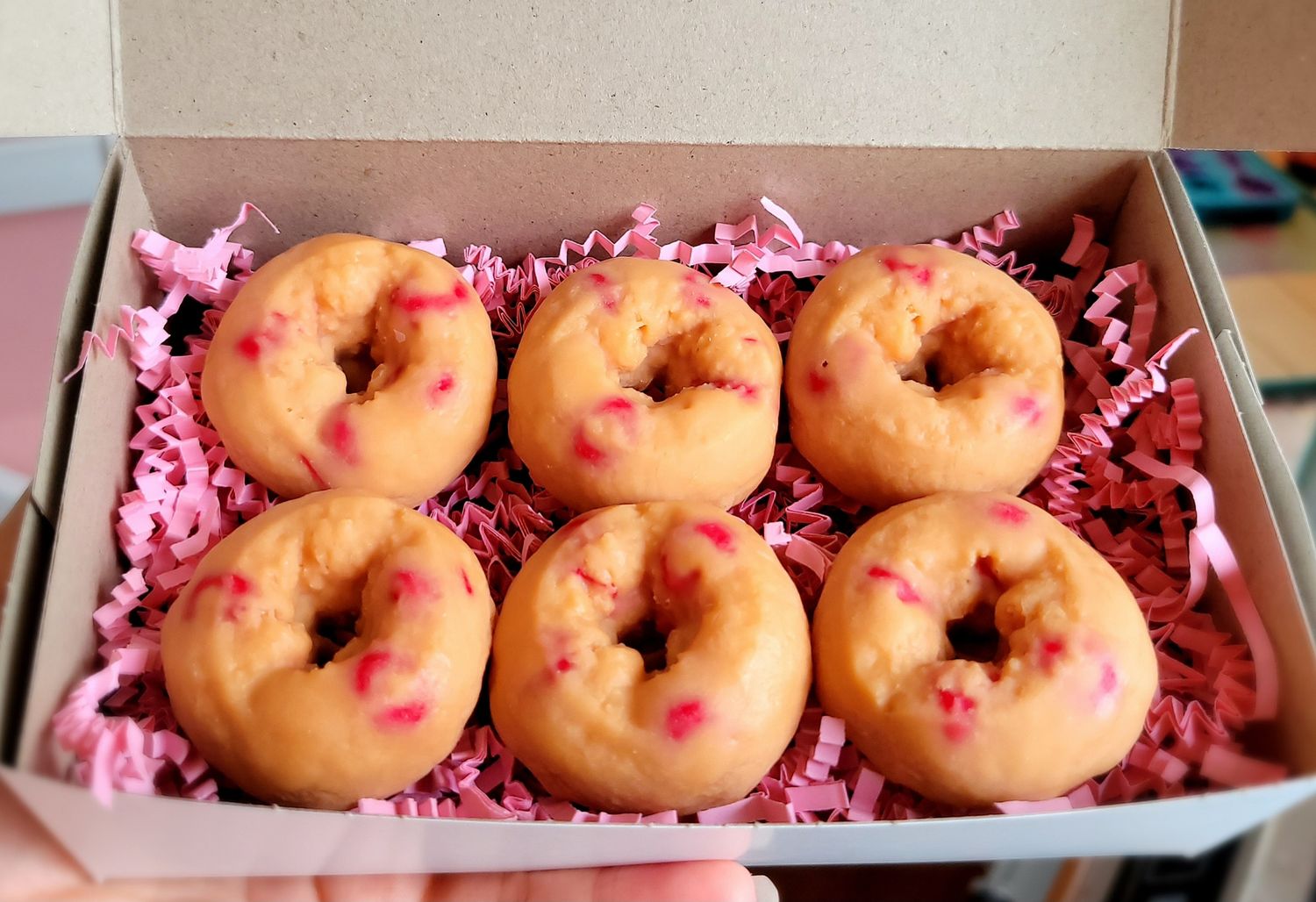 Strawberry Donut Wax Melt Set