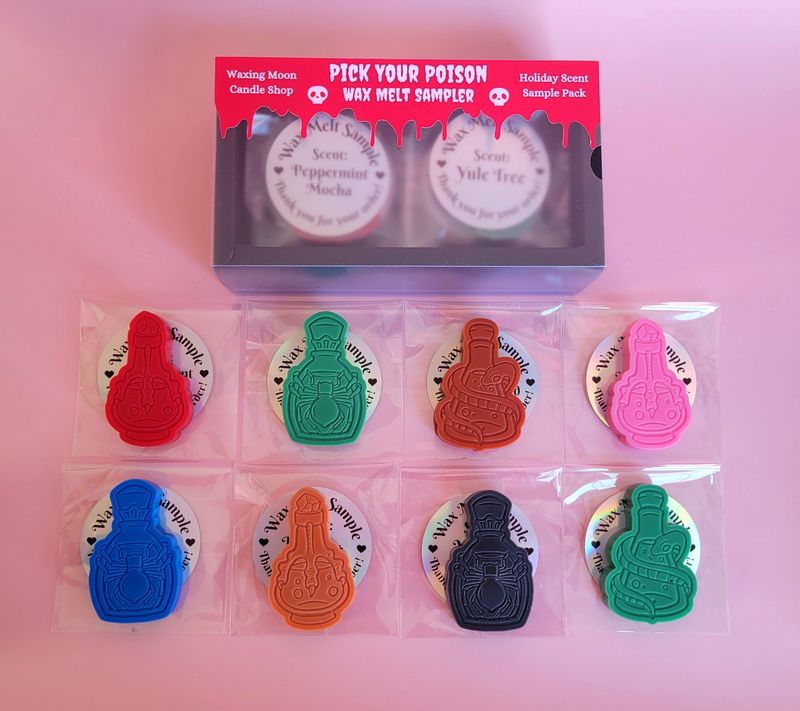 Holiday Scent Wax Melt Sampler (Updated Scents)