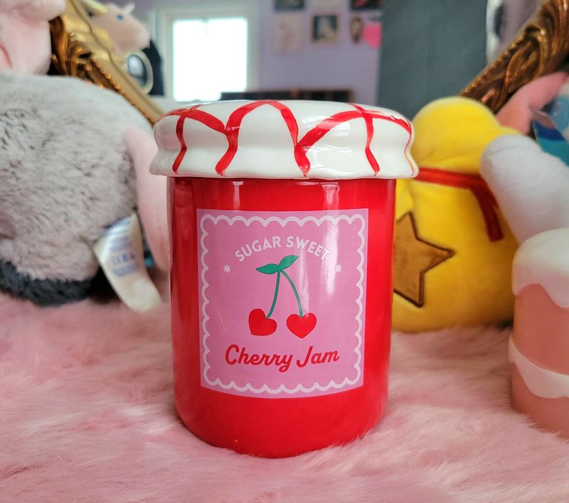 Cherry Jam Jar Wax Melter