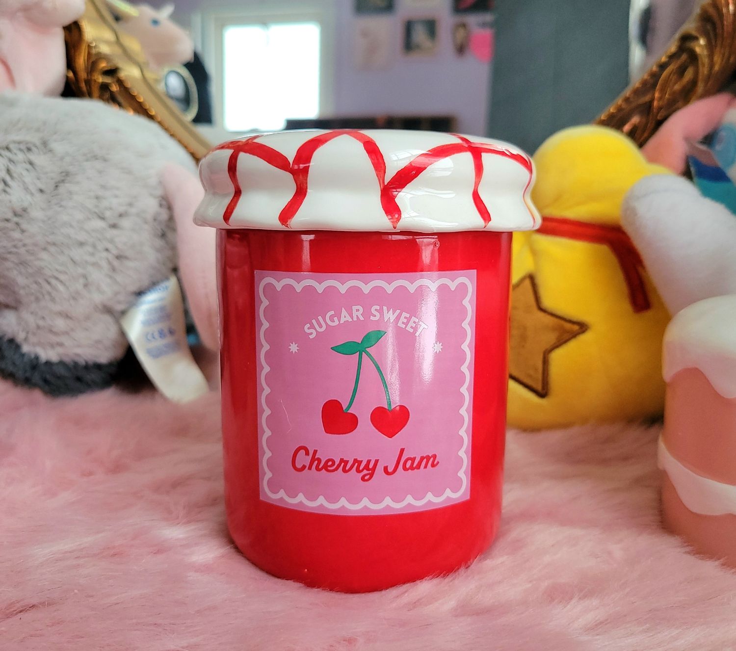 Cherry Jam Jar Wax Melter