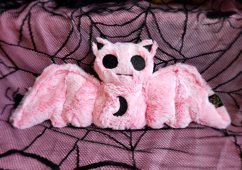 Scented + Weighted Bat Plushie
