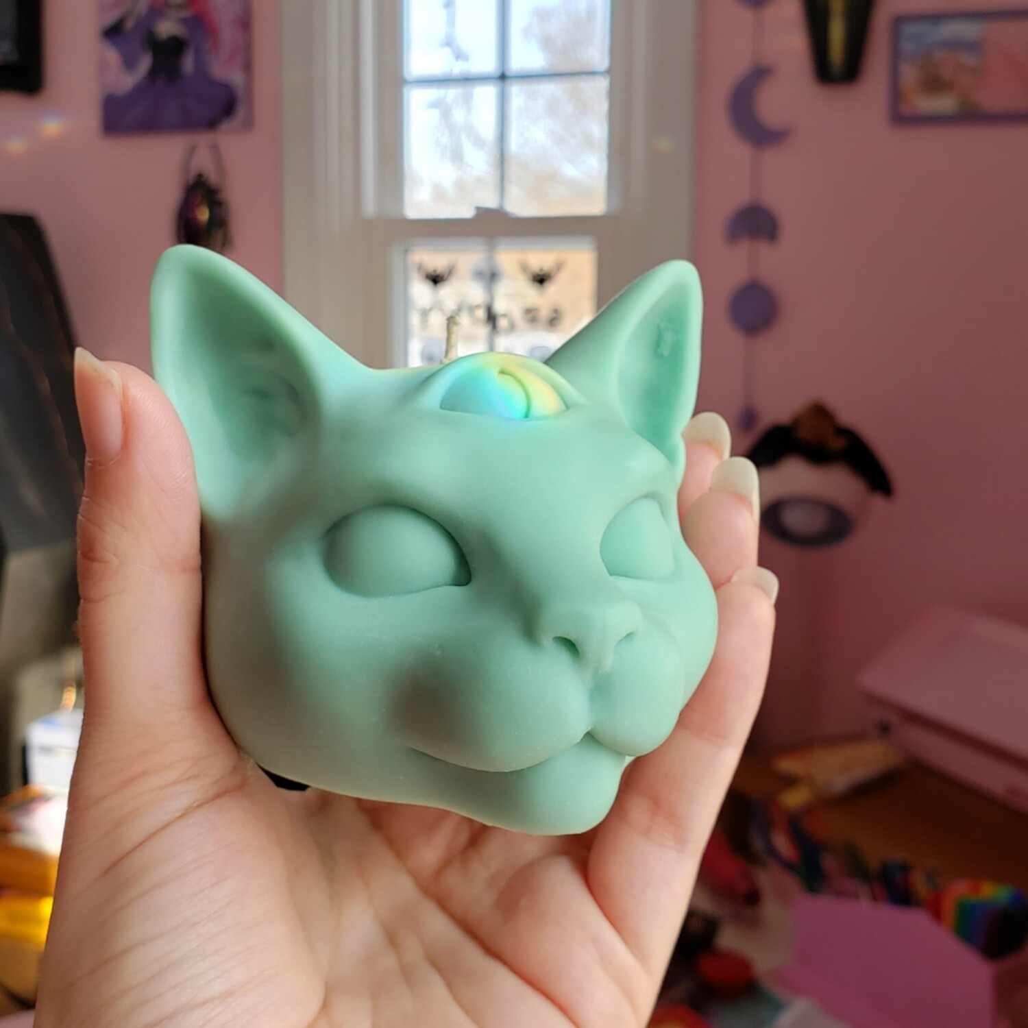 Mystical Cat Candle Mystical Cat Candle