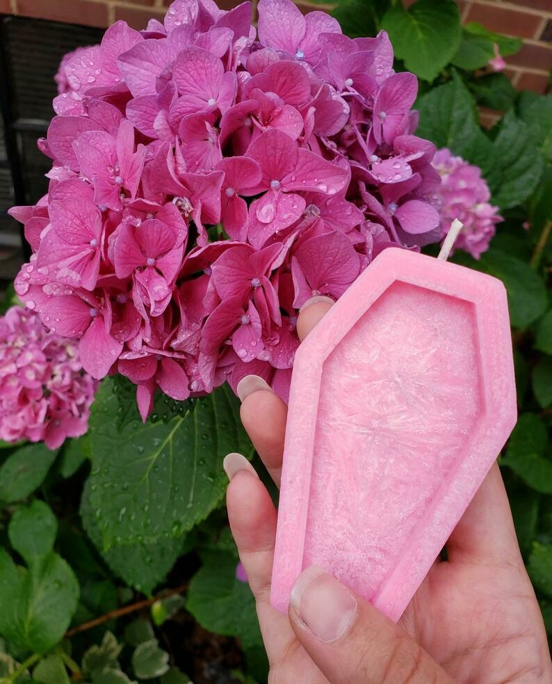 Crystal Coffin Candle Crystal Coffin Candle