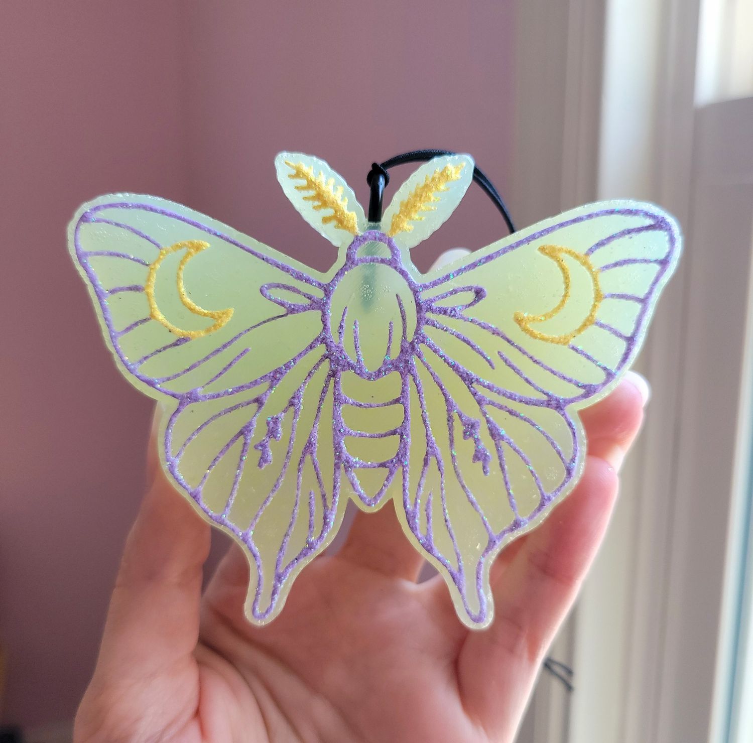 Luna Moth Car Freshie Luna Moth Car Freshie