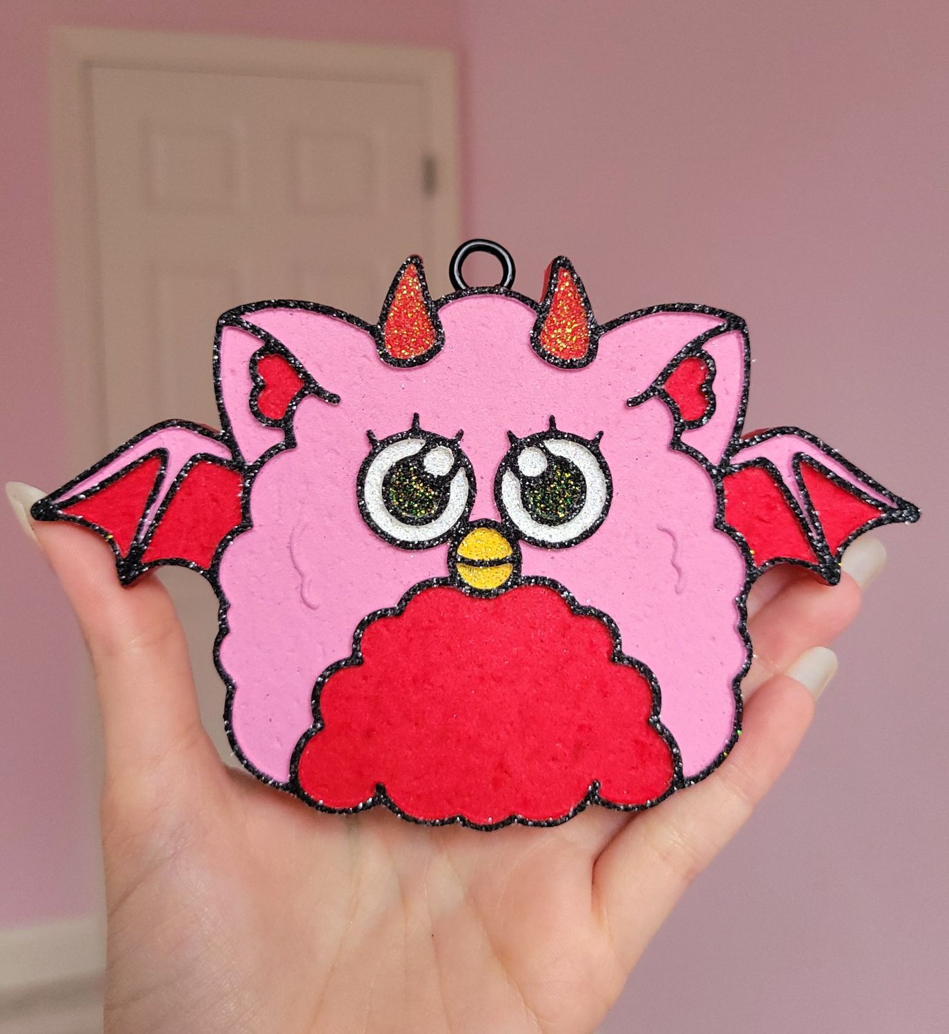 Demon Furby Car Freshie