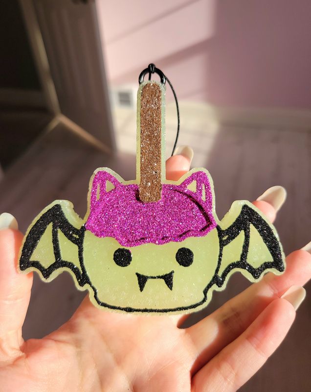 Candy Apple Bat Car Freshie