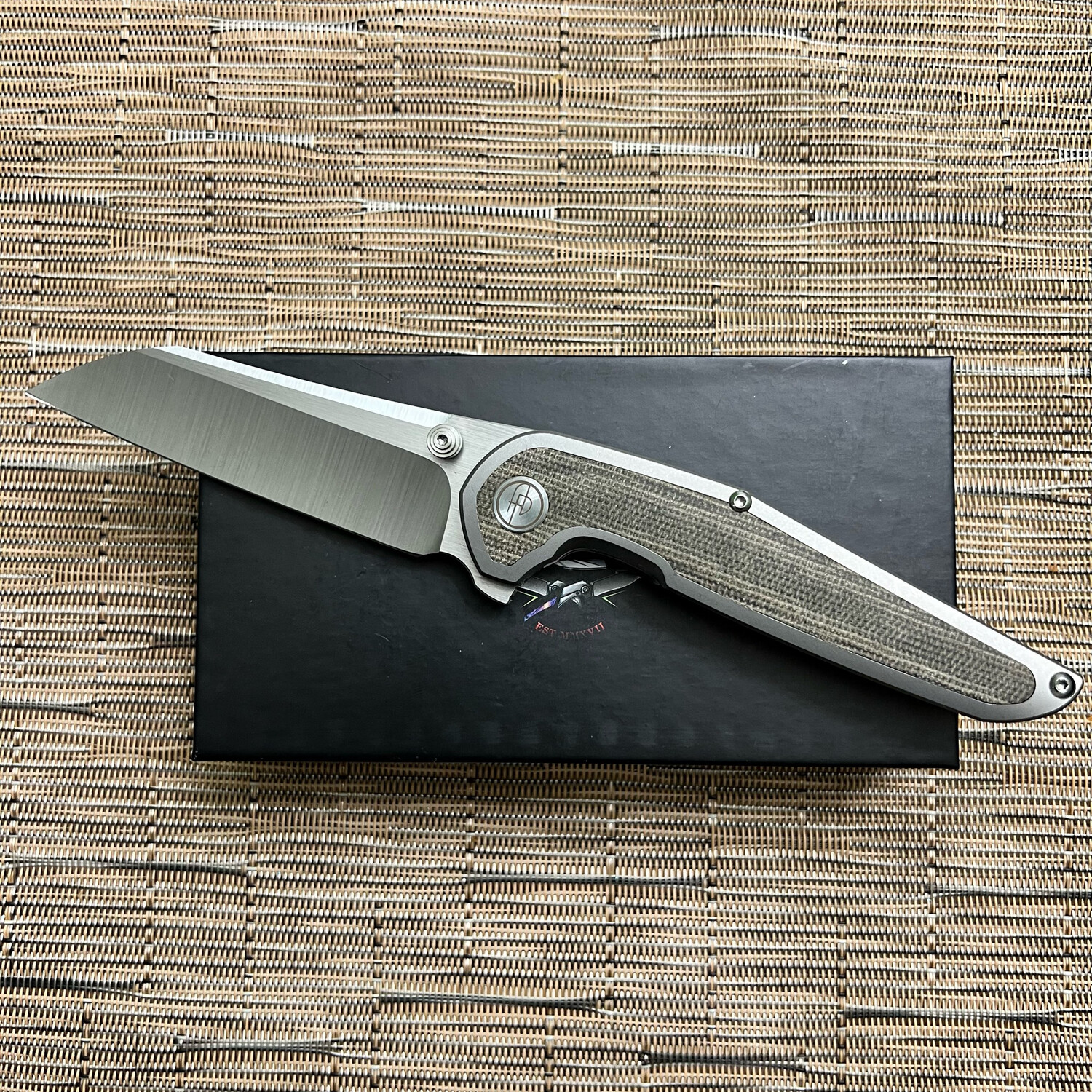 A PURVIS PROGENY V3 SATIN GREEN MICARTA