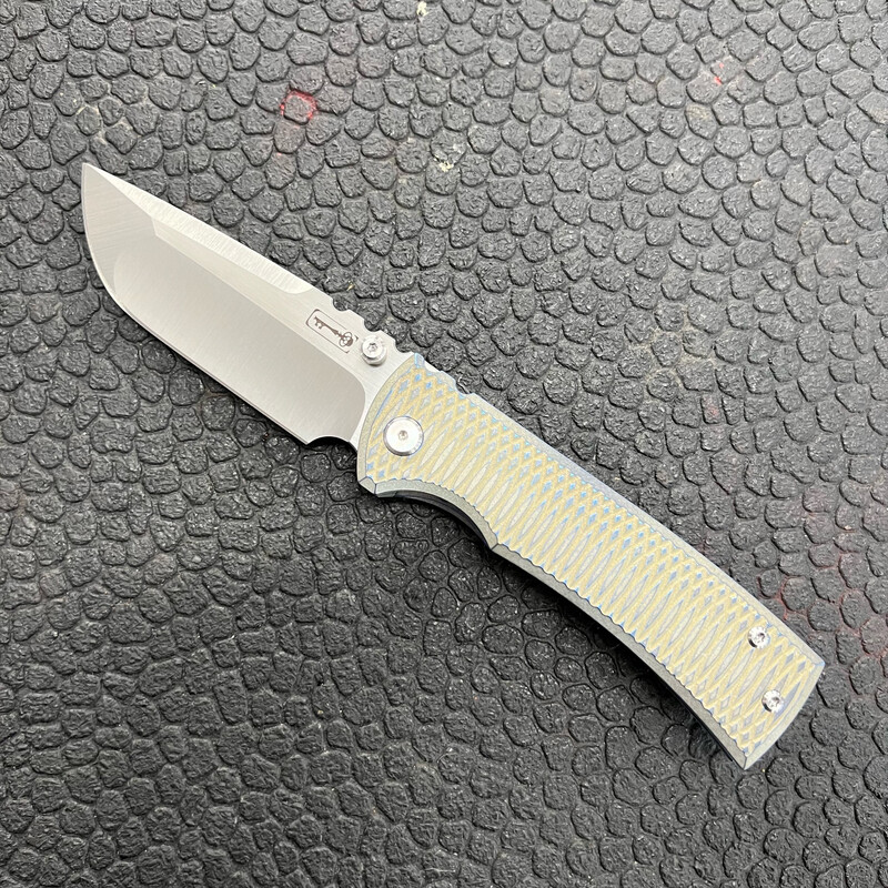 Chaves 229 Drop Point Doppler Custom Blue