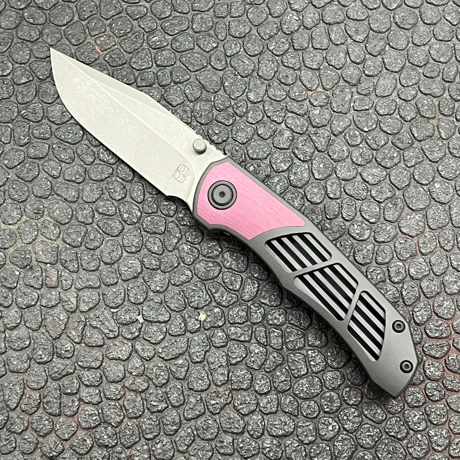 Berg Blades Iron Pup Custom BC Stonewashed Blade