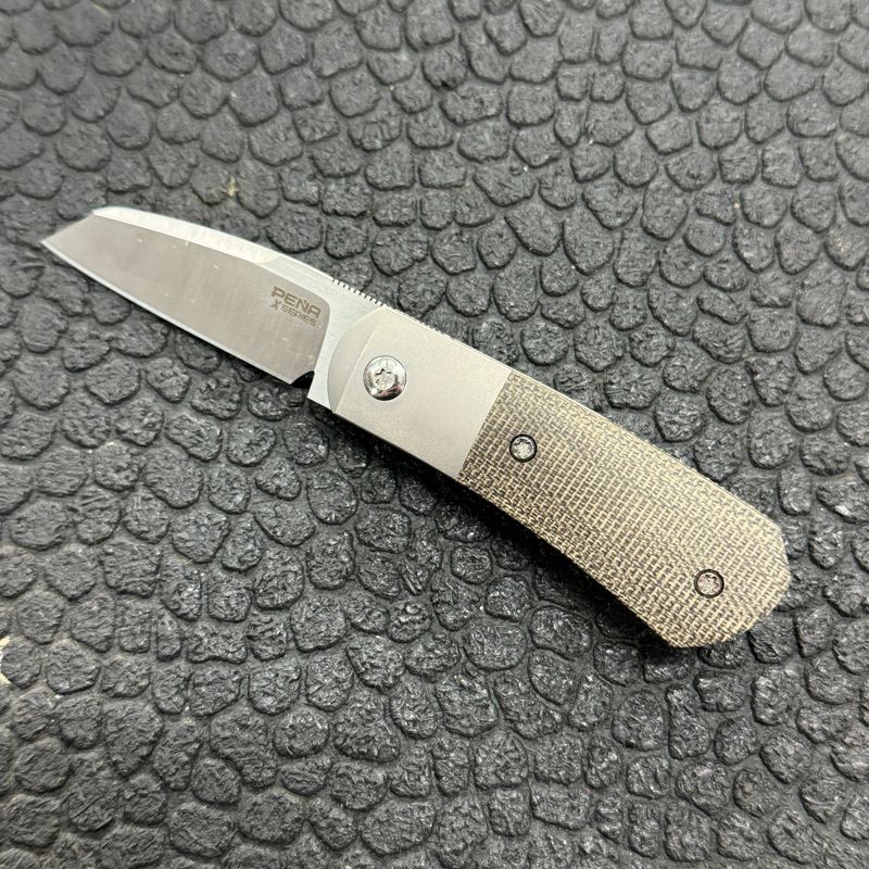 Pena Micro Apache Green Micarta