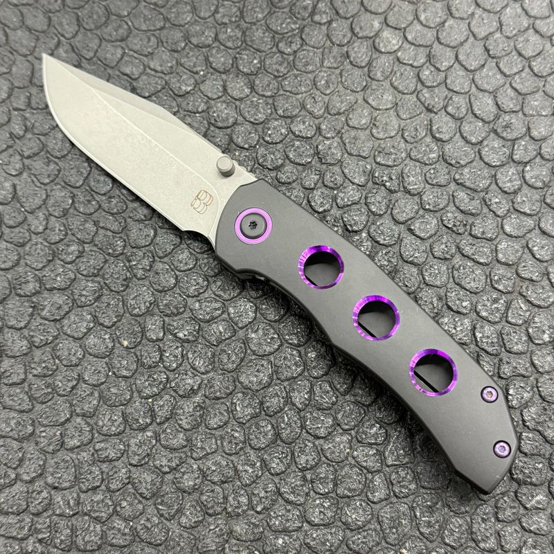 Berg Blades Pup 3 Hole Purple