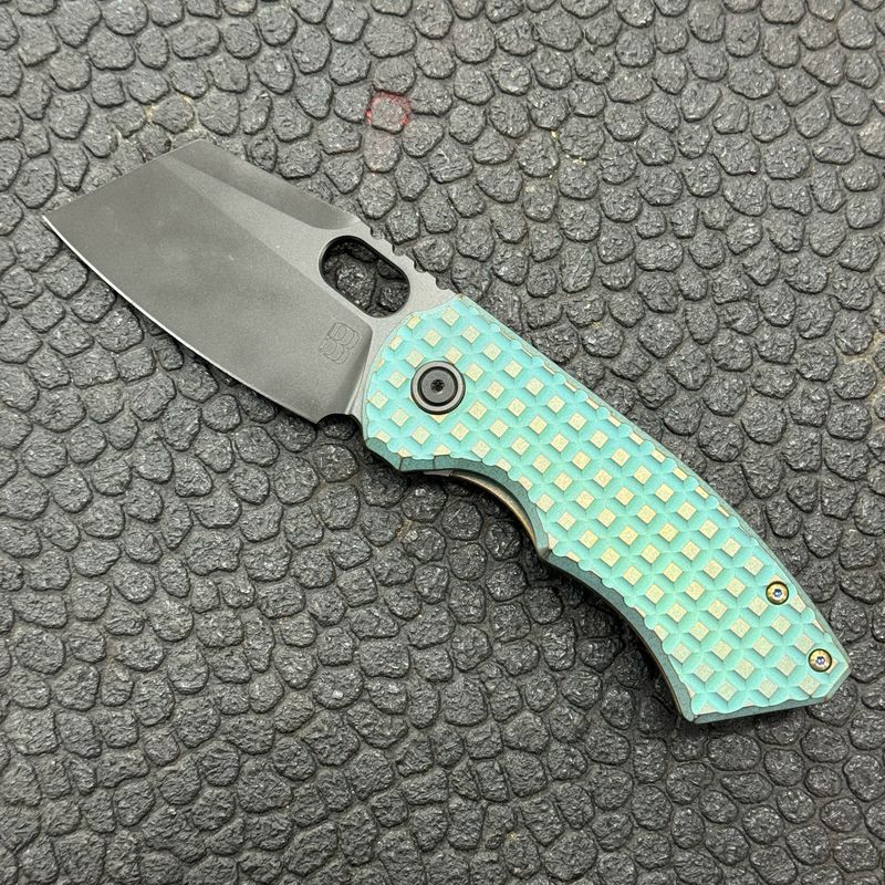 Berg Blades Slim Custom Frag Green