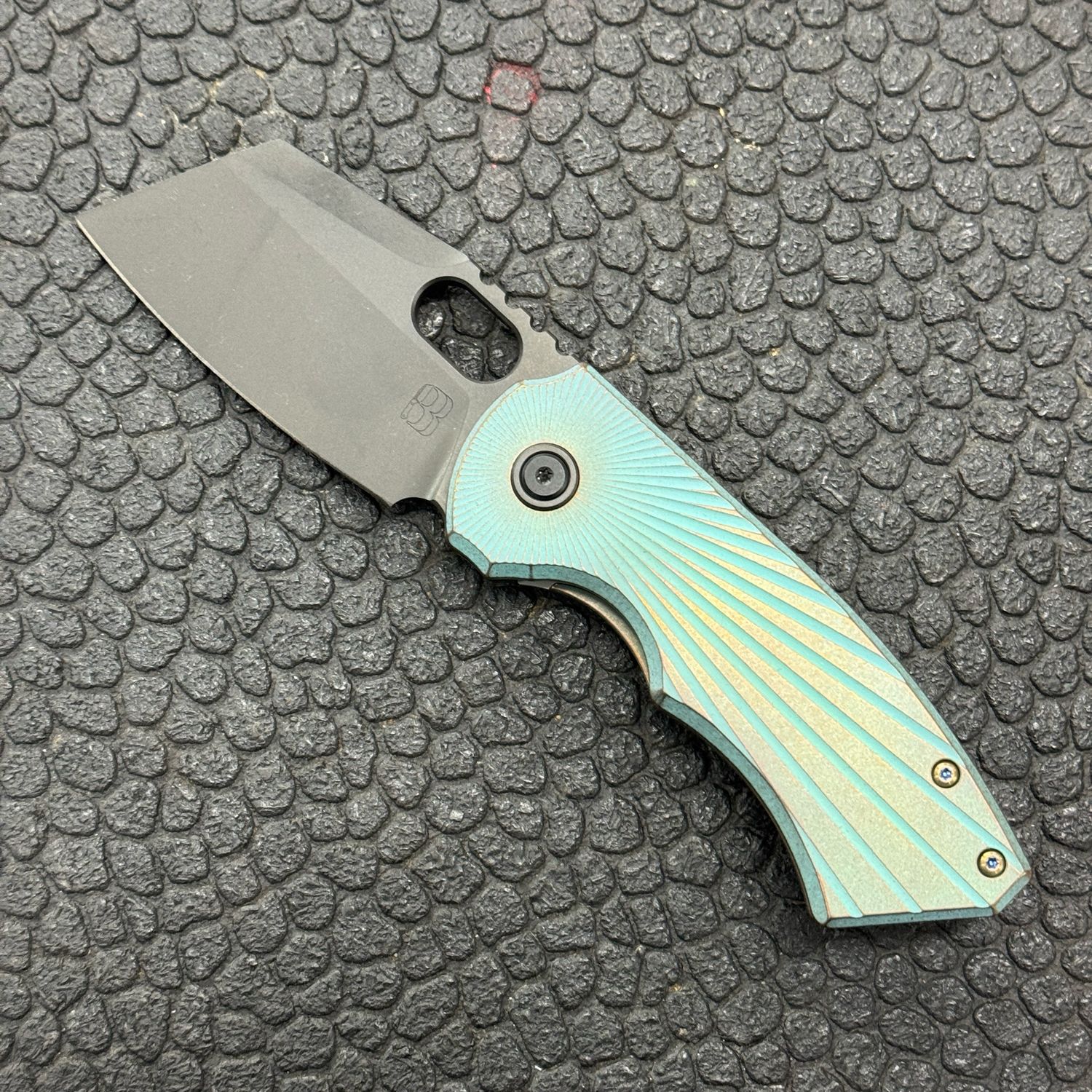 Berg Blades Slim Custom Starburst Green