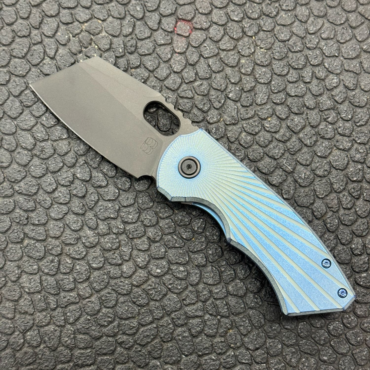 Berg Blades Slim Custom Starburst Blue