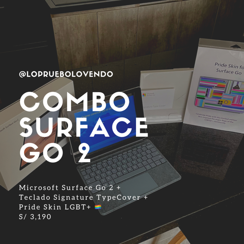 Combo Microsoft Surface Go 2