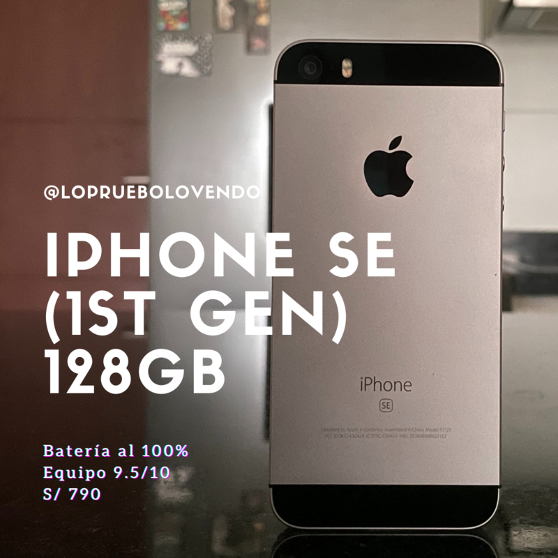iPhone SE (1st Gen) de 128GB