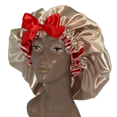 Minovet Satin Bonnet - “Gloriosa” Minovet Satin Bonnet - “Gloriosa”