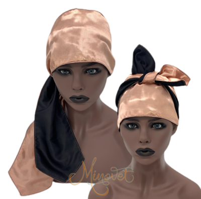 Satin Edge Wrap Scarf - “Your Majesty” Satin Edge Wrap Scarf - “Your Majesty”