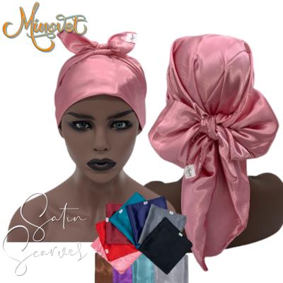 Satin Hair Scarf Satin Hair Scarf