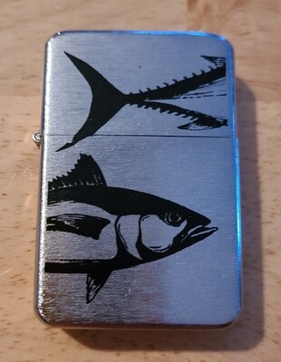 Windproof Lighter Split Fish Design