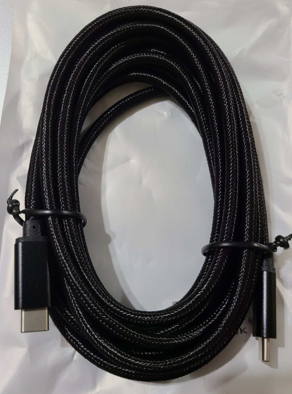 USB-C to USB-C Cable 9 Foot Black