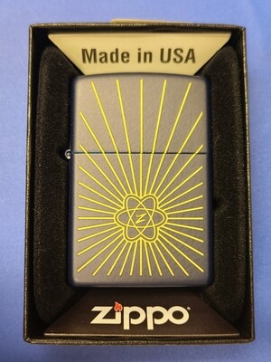 Zippo Atomic Age Design Lighter