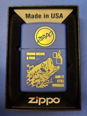 Zippo Fish Belly Design Lighter