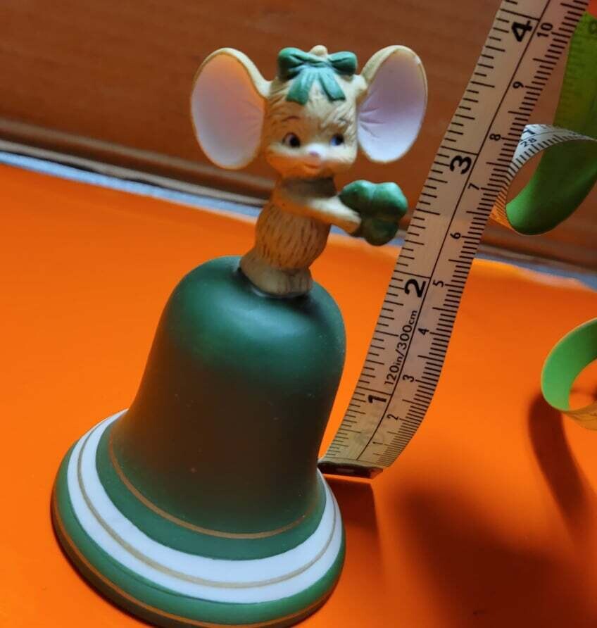 Lefton Shamrock Mouse bell